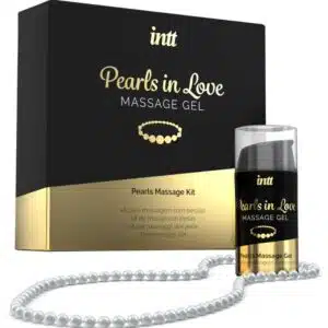 INTT MASSAGE  ORAL SEX - VERLIEBTE PERLEN MIT PERLENKETTE UND SILIKONGEL