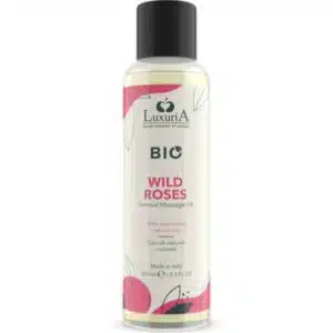 INTIMATELINE LUXURIA - BIO WILD ROSES MASSAGE OIL 100 ML