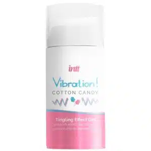 INTT - POWERFUL INTIMATE STIMULANT COTTON CANDY LIQUID VIBRATOR GEL 15 ML