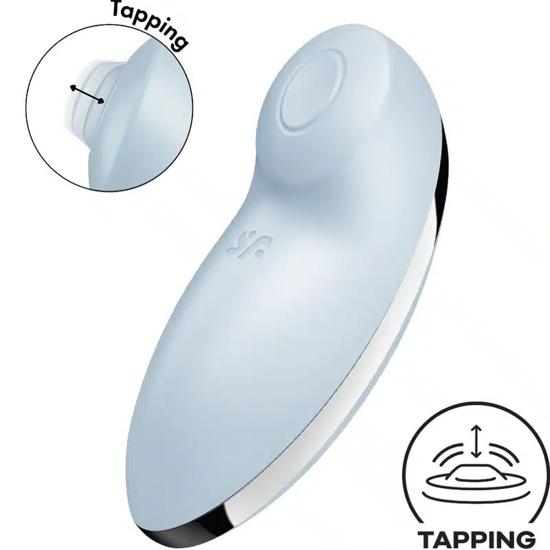 SATISFYER - TAP  CLIMAX 2 VIBRATOR  STIMULATOR BLAU
