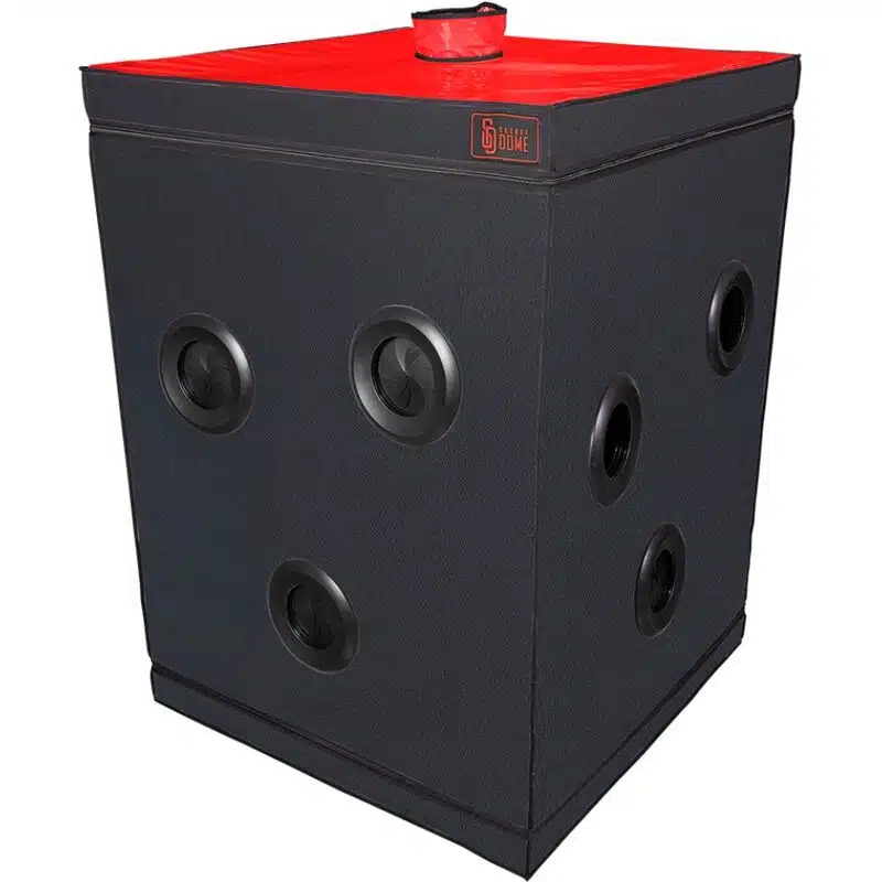 SECRET DOME - KINK CLUB CABIN SCANDALE SCHWARZ  ROT
