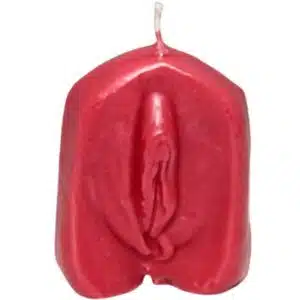 DIABLO PICANTE  VAGINA-FÖRMIGE KERZE ROT