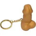 DIABLO PICANTE  GOLDENER SCHLÜSSELANHÄNGER IN PENISFORM