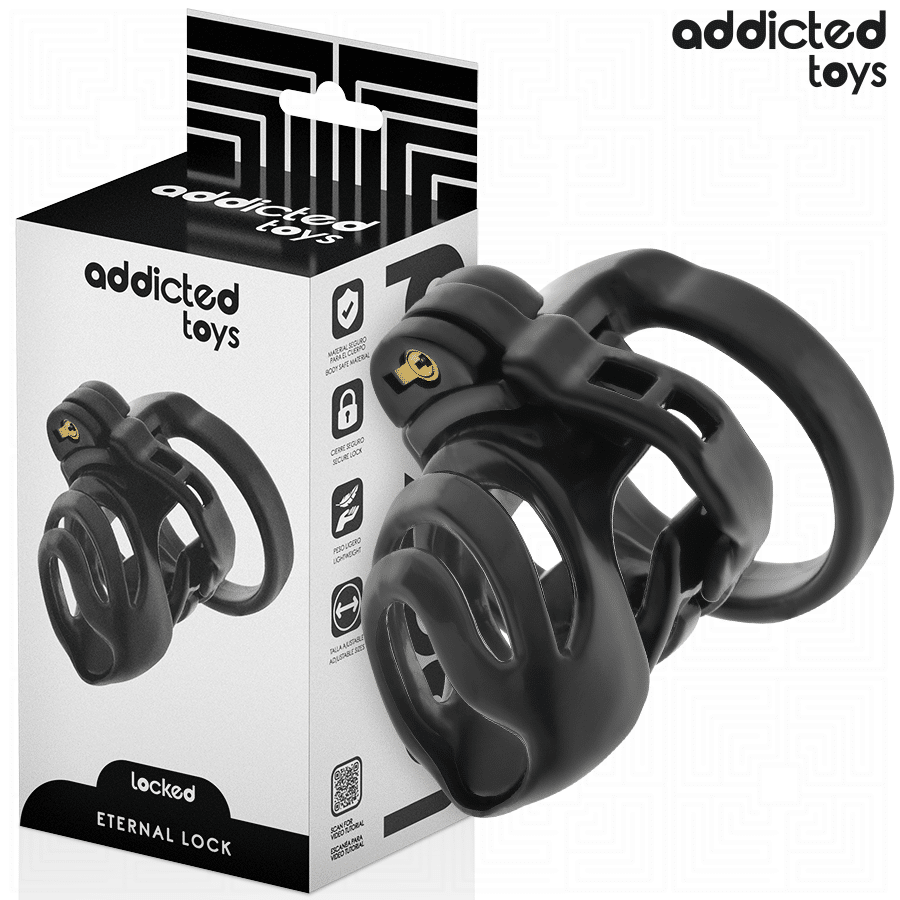 ADDICTED TOYS LOCKED - ETERNAL LOCK PENISKÄFIG 9 CM