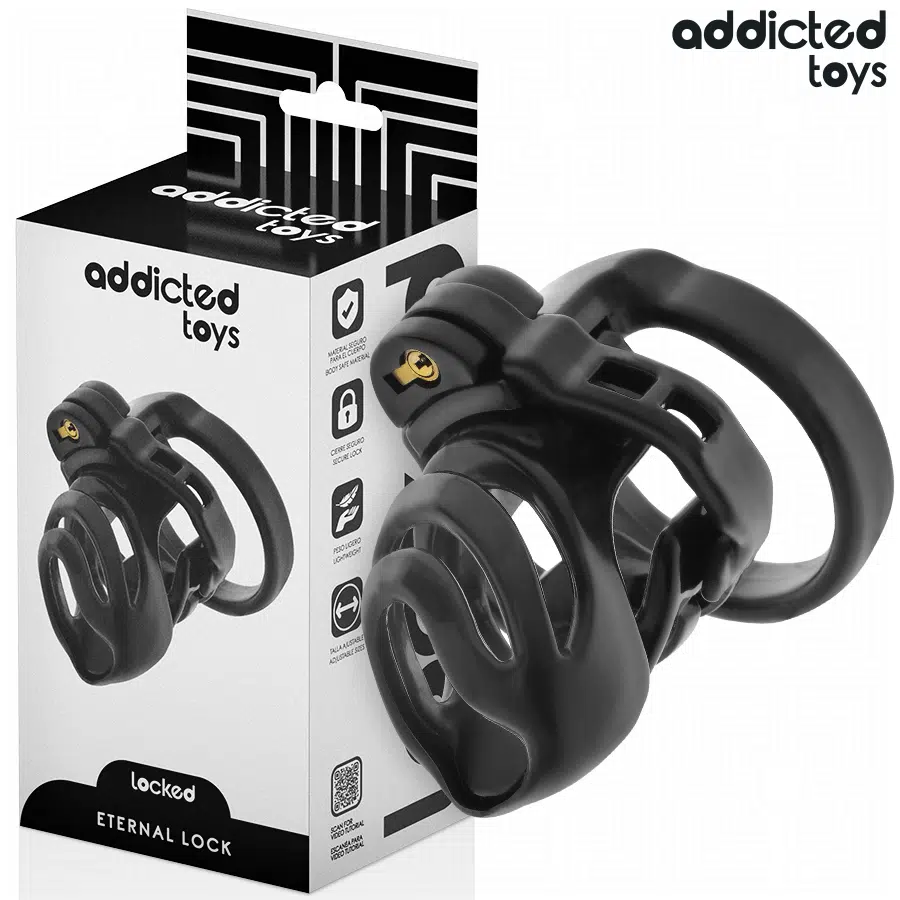 ADDICTED TOYS LOCKED - ETERNAL LOCK PENISKÄFIG 9 CM