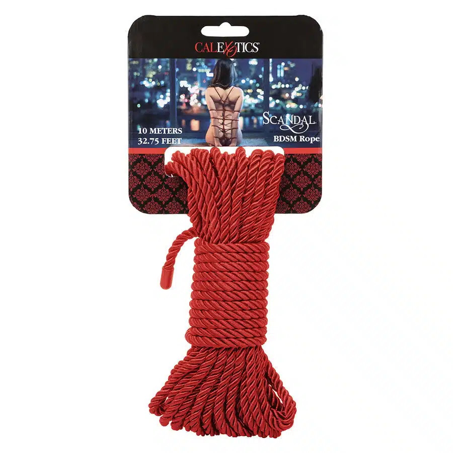 CALEXOTICS - SCANDAL RED BDSM-SEIL 10 M