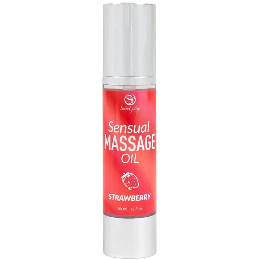 SECRETPLAY - STRAWBERRY MASSAGE OIL