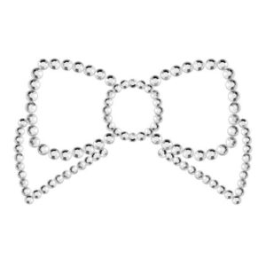 BIJOUX - MIMI BOW SILBERNE NIPPELABDECKUNGEN