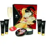 SHUNGA - GEHEIMES GEISHA-ERDBEER- UND CAVA-KIT