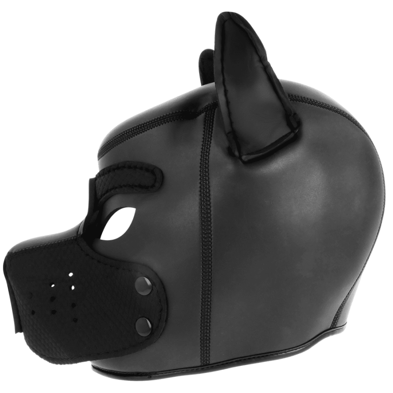DARKNESS - NEOPREN-HUNDEMASKE MIT ABNEHMBARER MAULE L - Image 5